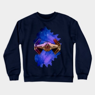 Galaxy Imperial Ship - tall galaxy Crewneck Sweatshirt